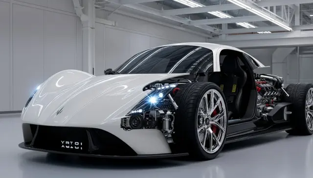 MAI-Image-2.7 edit result: car cutaway view